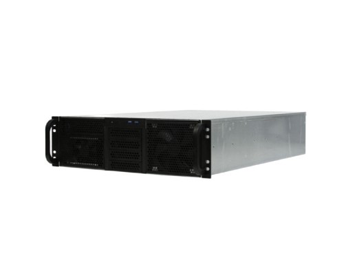 [Корпус] Procase RE306-D1H11-FE8-65 Корпус 3U server case,1x5.25+11HDD,черный,без блока питания(2U,2U-redundant),глубина 650мм,MB EATX 12