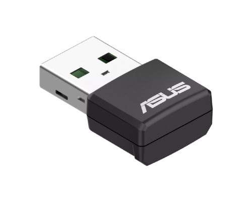 [Сетевое оборудование] ASUS USB-AX55 NANO Беспроводной двухдиапазонный USB 2.0 адаптер AX1800, внутренняя антенна, Wi-Fi 6 (ax)