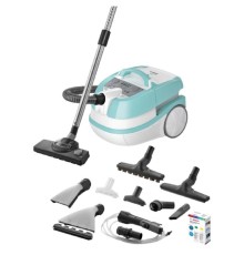 BOSCH BWD420HYG  Пылесос, контейнер, 2000 Вт, белый/голубой