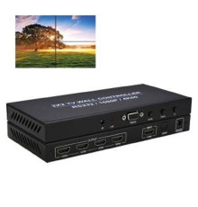 ORIENT HSP2X2WAH-2.0 Контроллер видеостены 2x2, 1 вход/4 выхода, HDMI 2.0, RS232, IR (33283)