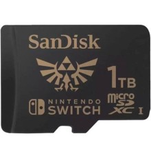 SecureDigital 1TB SanDisk Nintendo MicroSDXC UHS-I card for Nintendo Switch, Zelda Edition- 1TB, Up to 100MB/s read; up to 90MB/s write