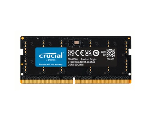 [Модуль памяти] DDR5 Crucial 32Gb 5600MHz CT32G56C46S5 CL46 SO-DIMM