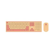 Acer OCC205 [ZL.ACCEE.00F] Комплект (клавиатура+мышь) розовый/бежевый/USB/slim