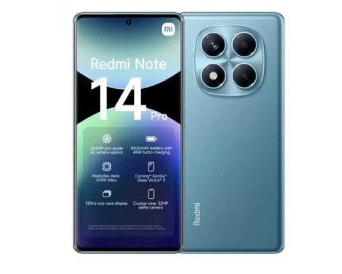 [Смартфон/акссесуар] Xiaomi Redmi Note 14 Pro 12GB/256GB Ocean Blue [61390]