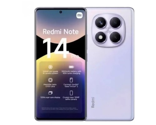 [Смартфон/акссесуар] Xiaomi Redmi Note 14 Pro 12GB/512GB Aurora Purple [61418]