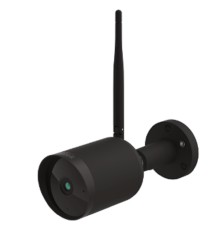 RUBETEK RV-3425/B Видеокамера стационарная обзор 130° Full HD (цв. чёрный), 2 Мп, 1/2.9'' CMOS, объектив 3.0 мм, ONVIF/WebRTC/RTSP, слот microSD, Wi-Fi 2.4 ГГц, IP65, металлб