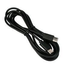 Гарнизон Кабель USB2.0 Type-C/Type-C, 3А, 60Вт, PD/QC3.0, медь, 1.8м, черный, пакет (GCC-USB2-CMCM-6)