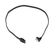 Cablexpert Кабель интерфейсный SATA Sata3 7pin / 7pin, угловой, защелка, 50см, черный, пакет (CC-SATAM-DATA90-BL-50CM)