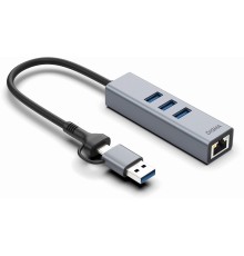 Сетевой адаптер Gigabit Ethernet Digma DLA-GEUCH3 USB 3.0 