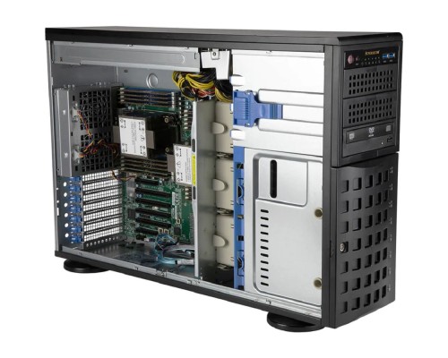 [Сервер в сборе] Сервер в сборе / SYS-740P-TR (bundle1) / SYS-740P-TR(bundle1): 4U / 1x Xeon Silver 4310 / 1x DDR4 32GB 1.2V3200 / 1x SSD 240GB SATA, 2.5