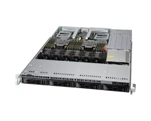 [Сервер в сборе] Сервер в сборе / SYS-610C-TR (bundle1) / SYS-610C-TR(bundle1): 1U / 2x Xeon Silver 4310 / 4x DDR4 32GB 1.2V3200 / 1x SSD 240GB SATA, 2.5