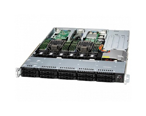[Сервер в сборе] Сервер в сборе / SYS-121C-TN10R (bundle1) / SYS-121C-TN10R (bundle1): 1U / 2x Xeon Silver Sapphire Rapids 4510 / 4x DDR5 32GB 4800 / 1x SSD 240GB SATA, 2.5