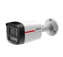 DAHUA DH-IPC-HFW2449TLP-S-LED-0280B-PRO Уличная цилиндрическая IP-видеокамера WizColor 4Мп, 1/1.8” CMOS, объектив 2.8мм, видеоаналитика, микрофон, LED 50м, IP67, металл