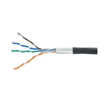 Cablexpert FPC-5051E-4-CU Кабель Cablexpert (RU) FTP indoor 4x2x0.51, медный, кат.5e, однож., 305м, box, серый