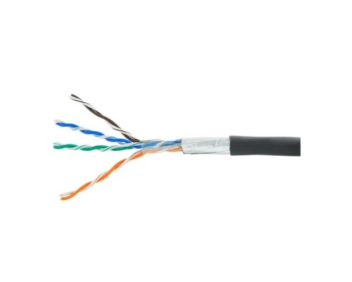 [Кабель] Cablexpert FPC-5051E-4-CU Кабель Cablexpert (RU) FTP indoor 4x2x0.51, медный, кат.5e, однож., 305м, box, серый