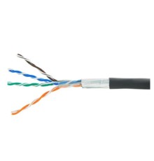 Cablexpert FPC-5051E-4-CU/100 Кабель Cablexpert (RU) FTP indoor 4x2x0.51, медный, кат.5e, однож., 100м, box, серый