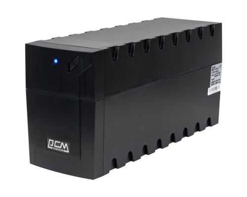 [ИБП] PowerCom Raptor RPT-600AP SE ИБП {Line-Interactive, 600VA / 360W, Tower, 2*EURO, порт USB} {2068784}