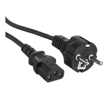 Exegate EX297797RUS Кабель питания Special PC-3S (Евровилка Schuko->C13, 3*1.0mm2, CCA, черный, 3м)
