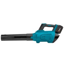 Bort Воздуходувка аккумуляторная Bort BSS-40LI TURBO {Воздушный поток 0-66 м/сек; Макс. производительность 1020 м3/час, шум 80дБ, аккум. система Makita 18V LXT, Вес 2.3кг} [93418576] 