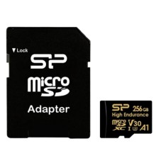 Флеш карта microSDXC 256GB Silicon Power SP256GBSTXDV3V1HSP High Endurance V30 A1 + adapter