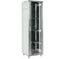 Шкаф серверный Rexant (04-4268-211) напольный 42U 600x800мм пер.дв.стекл металл 2 бок.пан. направл.под винты 800кг серый 230град. IP20 сталь
