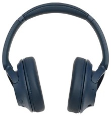 Беспроводные наушники SONY WH-CH720N синие (Bluetooth 5.2, jack 3.5 мм, 30 мм, USB Type C, WH-CH720N/LC)