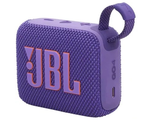 [Наушники] Колонка порт. JBL GO 4 фиолетовый 4.2W 1.0 BT 850mAh (JBLGO4PUR)