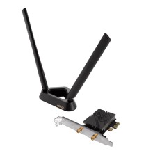 ASUS PCE-BE92BT Беспроводной трехдиапазонный PCI Express адаптер BE9400 + Bluetooth 5.4, внешняя антенна, Wi-Fi 7 (be)