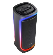 Ginzzu GM-206 {BLUETOOTH (V5,0), встроенный аккумулятор Li-Ion,12В /12000мАч, мощность по RMS 240Вт, 30Гц- 18кГ}