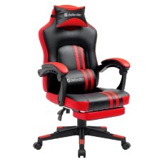 Игровое кресло Diablo Черный/Красный,PU,подножка DEFENDER (64407)