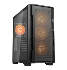 Cougar Корпус Uniface X RGB V2 Black, 4x140mm ARGB PWM Fan, ARGB PWM Fan Hub, без БП, E-ATX