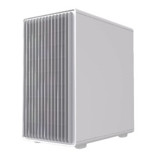 Powercase Корпус Mistral Micro C4W ARGB, Tempered Glass, 4x 120mm ARGB PWM Fan, белый, mATX  (CMMCW-A4)