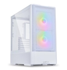Lian Li Корпус Lancool 207 / White / Mid-Tower, TG / 2x 140mm ARGB + 2x 120mm non LED fans inc. / G99.LAN207RW.10RS