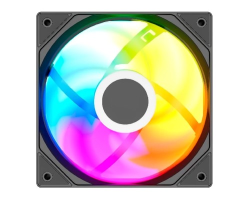 [Вентиляторы] Powercase Вентилятор (M53-12 ARGB) Black 120x120x25mm (PWM, 100шт./кор, 4pin PWM (M+F)+ 3pin ARGB (M+F), 600-1800±10% об/мин) Bulk