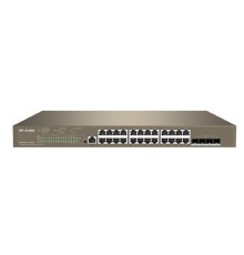 IP-COM G5328XP-24-410W Коммутатор управляемый PoE L3, 26 портов, 24x1 Гбит/с, SFP+ 4x10 Гбит/с