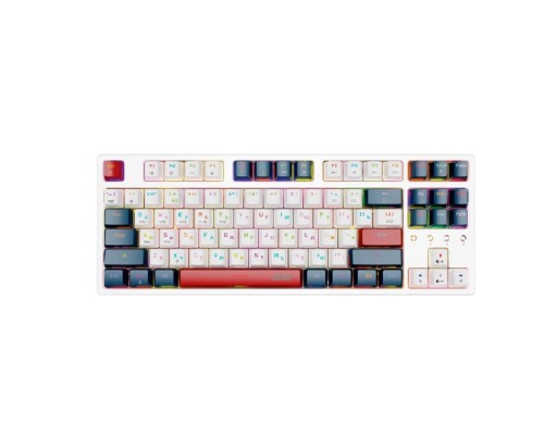 [Acer] Acer OKR302 [ZL.KBDEE.016] механическая белый USB беспроводная BT/Radio for gamer LED 
