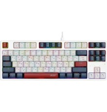 Acer OKW305 [ZL.KBDCC.01W] механическая белый USB for gamer LED