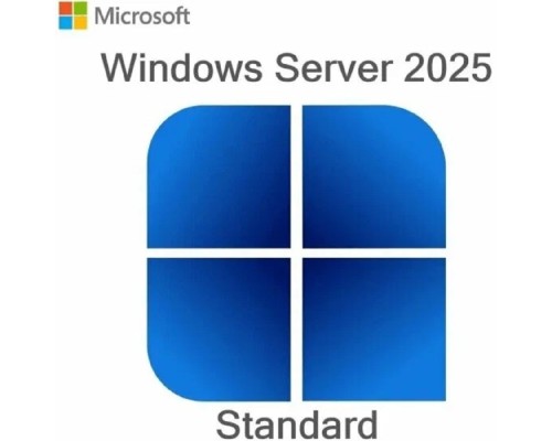 [Неисключительное право на использование ПО] Microsoft Windows Server Standard 2025 English 64bit DVD DSP OEI 24 Core (P73-08538)