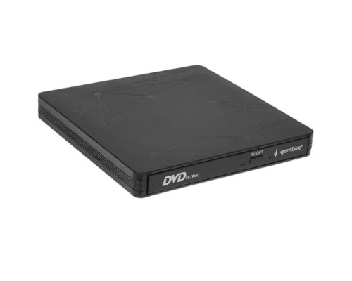 [Устройство чтения-записи] USB 3.0 Gembird DVD-USB-03C пластик, черный