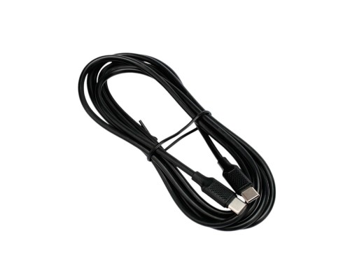 [кабели] Cablexpert Кабель USB2.0 Type-C/Type-C, 5А, 240Вт, PD3.1/QC4.0, медь, 2м, черный, пакет (CC-USB2.0-240W-2M)