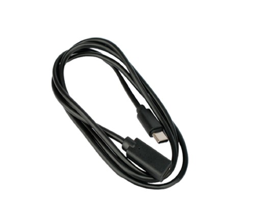 [кабели] Cablexpert Кабель-удлинитель USB2.0 Type-C(М)/Type-C(F), 3А, 60Вт, PD/QC3.0, медь, Pro, 1м, черн,пак (CCP-USB2-CMCF-1M)