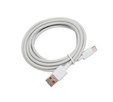 Cablexpert Кабель USB2.0, AM/Type-C, 6A, 66Вт, QC3.0, медь, 1.8м, белый, пакет (CC-USB2-AMCM-66W-1.8M-W)