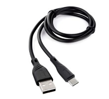Cablexpert Кабель USB2.0 AM/Type-C, 3А, QC3.0, Mobile1, 1м, черный, коробка (CCB-USB2-AMCMO1-1MB)