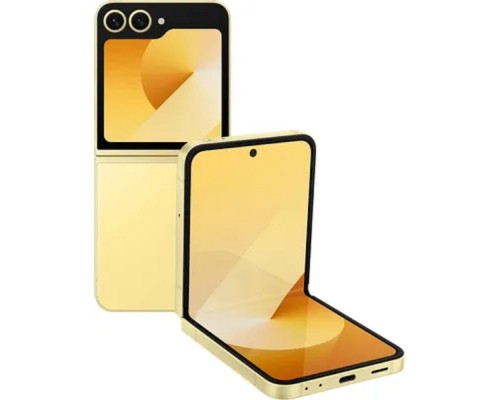 [Мобильный телефон] Смартфон Samsung SM-F741B Galaxy Z Flip 6 256Gb 12Gb желтый раскладной 3G 4G 1Sim 6.7