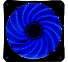 Вентилятор Digma DFAN-LED-BLUE RGB 120мм черный 3-pin 4-pin (Molex) Ret