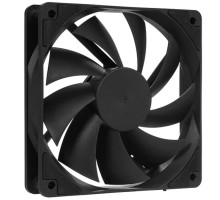 Вентилятор Digma DFAN-120-7 120мм черный 3-pin 4-pin (Molex)  Ret