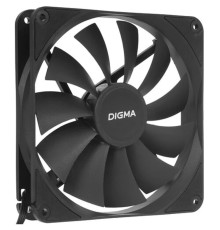 Вентилятор Digma DFAN140PWM-1BK 140мм черный 4-pin Ret