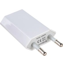 Rexant (18-1194) Сетевое зарядное устройство iPhone/iPod USB белое (СЗУ) (5 V, 1000 mA)