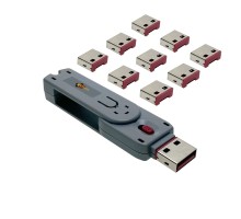 Espada USB блокиратор портов (в комплекте 10 заглушек) ELock10, Esterra  (46006)