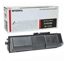 Тонер-картридж Integral TK-1270 с чипом для Kyocera Ecosys MA4000fx/ifx/x  (Европейская версия) (с чипом) . Ресурс 10к страниц. 